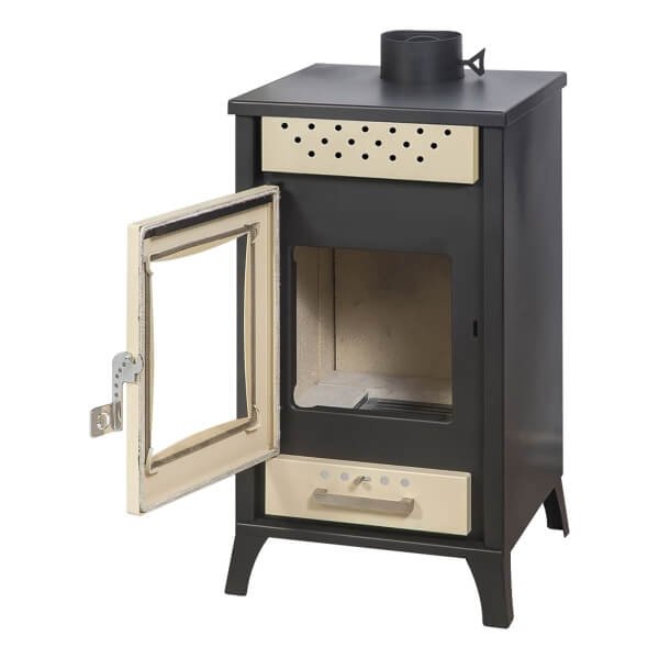 Stufa a legna potenza 15 Kw 45,5×48,5×91 – OLGA