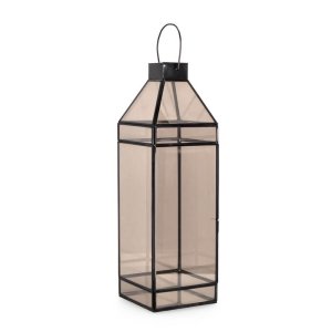 Lanterna 1M Vt nera H51,7 - WOOD