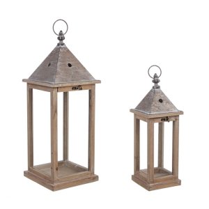 Set 2 Lanterna Naturale (2 Pezzi) - SIMMONS