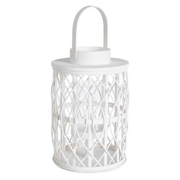 Lanterna Bamboo Bianca L - FOSTER