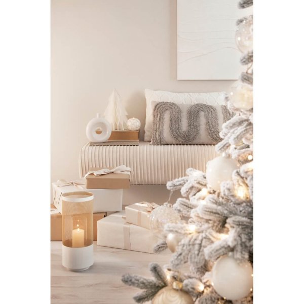 Set 3 Lanterna Cil Bianca Oro (2 Pezzi) – DAVID