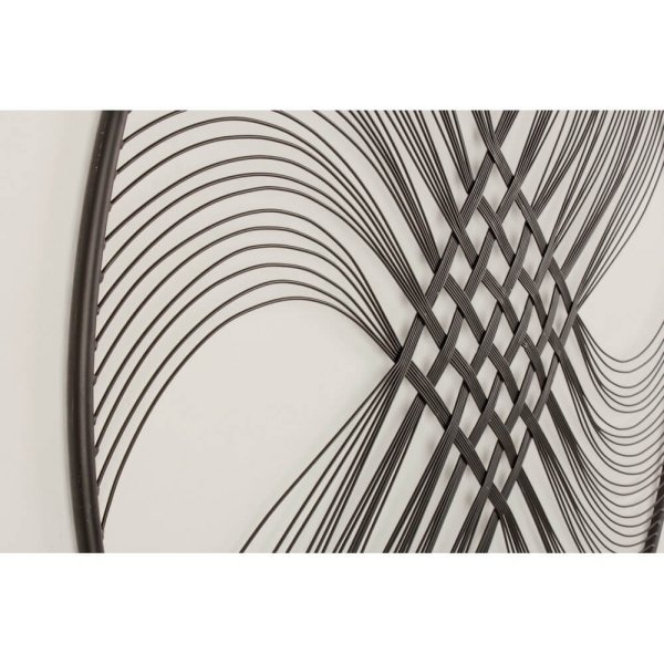 Decorazione Parete Zaira nera D90 – HERNANDEZ