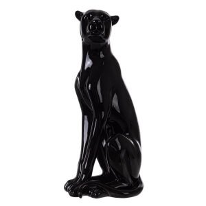Statua Olympus Leopardo nera H60 - LINA