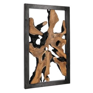 Decorazione Parete industrial in legno 100X60 - MIA