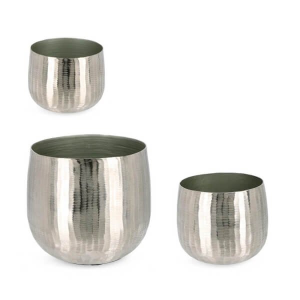 Set 3 Porta Vaso Argento to – MEI-JING