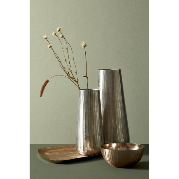 Porta Vaso Svas Argento H45 – MEI-JING