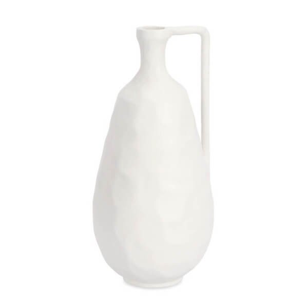 Bottiglia Decorativa Bianca H35 – SAKI