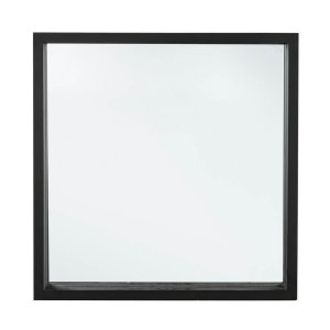 Specchio con cornice nera 52X52 - YOUNG