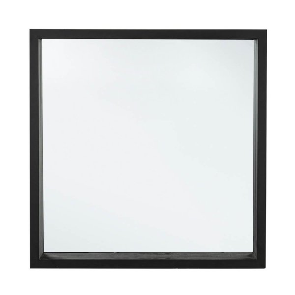 Specchio con cornice nera 52X52 - YOUNG