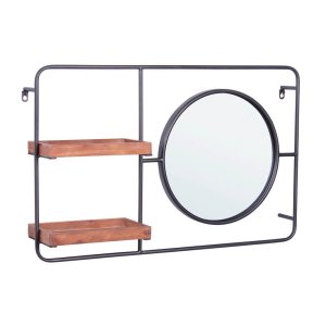 Specchio Reflector con Mensole (2 Pezzi) - COLLINS