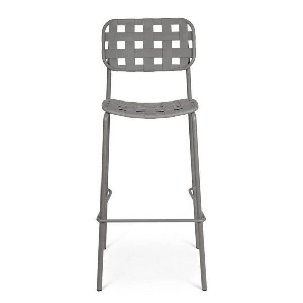 Sgabello bar grigio (4 Pezzi) – FAY