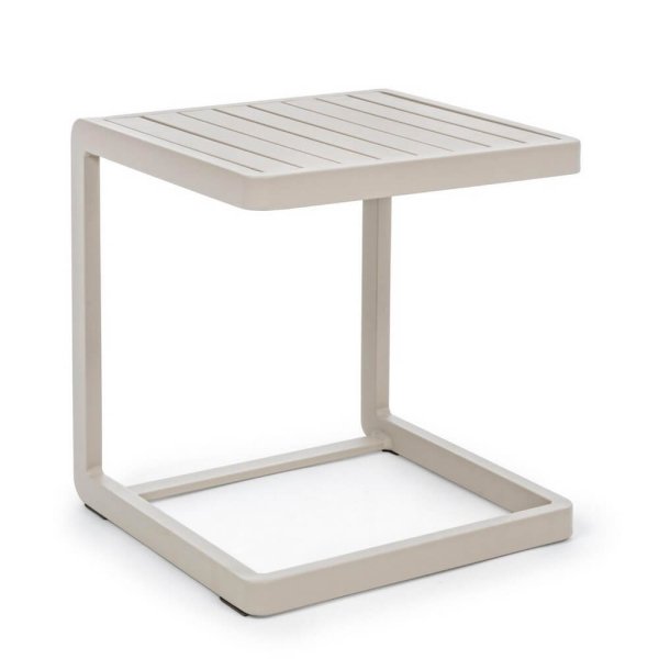 Tavolino da giardino in alluminio 40X40 (2 Pezzi) - STRONG