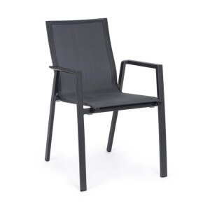 Sedia da giardino in alluminio con Braccioli (4 Pezzi) - SOLIDITY