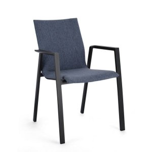 Sedia con Braccioli da Giardino in alluminio (4 Pezzi) - CLASSICAL