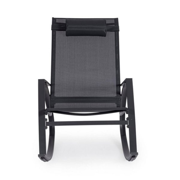 Poltrona Dondolo da esterno con Poggiapiedi – STURDY