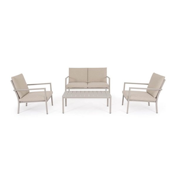 Set salotto 4 posti con cuscini – ARKEMIS