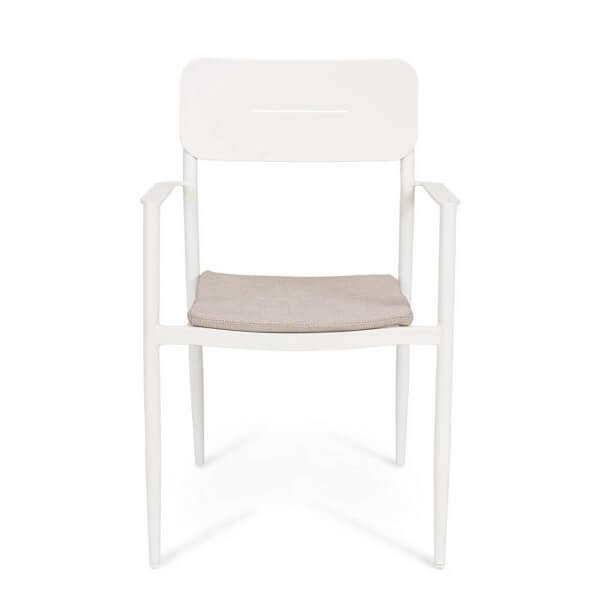Sedia con braccioli e cuscino (4 Pezzi) – RAVINA