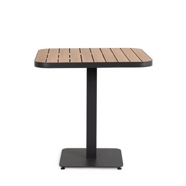 Alternative view of Tavolo da giardino in alluminio 75x75 cm - INEYA