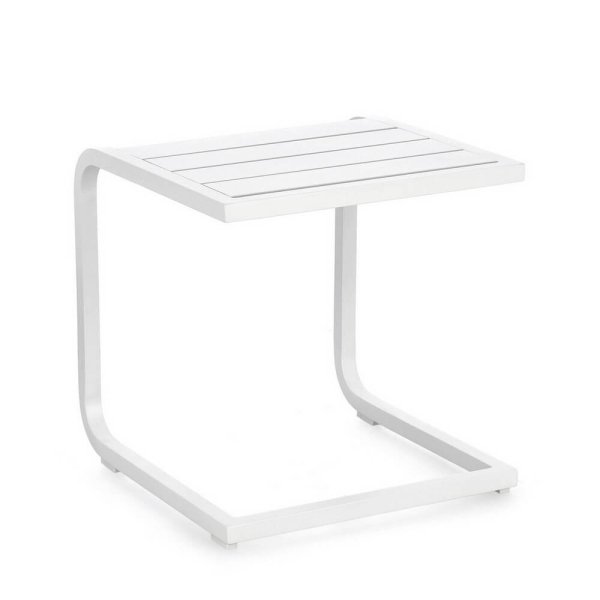 Tavolino da giardino in alluminio40x40 cm (2 Pezzi) - AURI