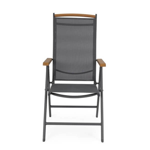 Sedia reclinabile con braccioli (4 Pezzi) – VALCRIS
