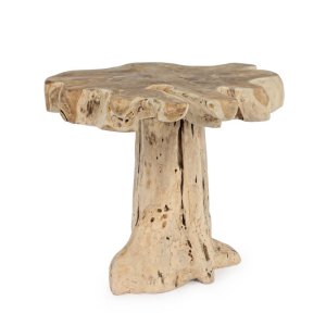 Tavolino in radice di Teak 50X50 - ATLAS