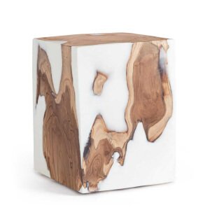 Tavolino bianco 30x30 - FROSTY