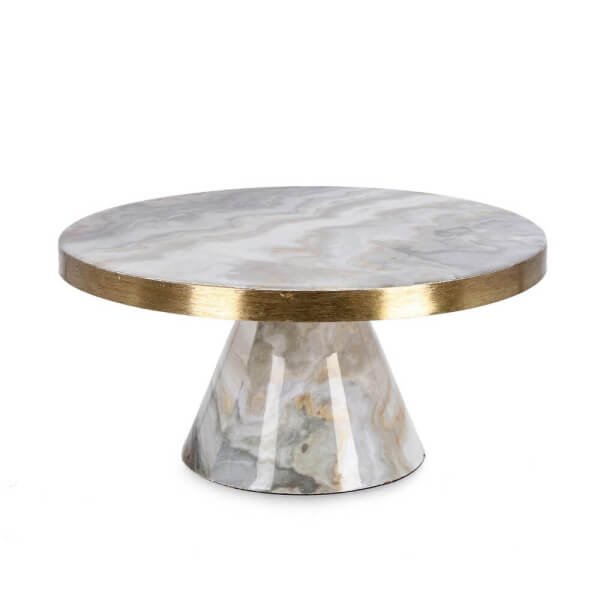 Alzata Decorativa Bia Grig Or D30 (2 Pezzi) - VERA