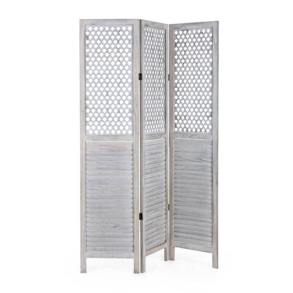 Paravento 3 ante in legno 120X170 – LEILA