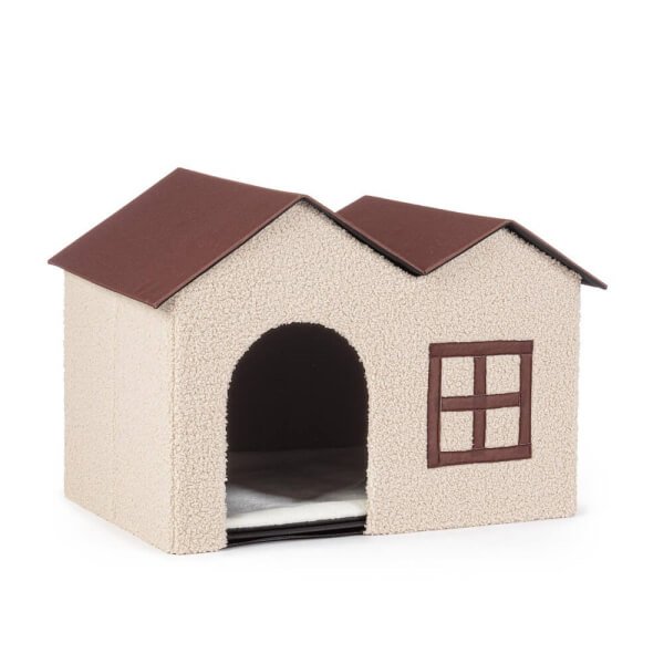 Cuccia Berard Casetta Beige Marrore H40 (4 Pezzi) - ELEGANT