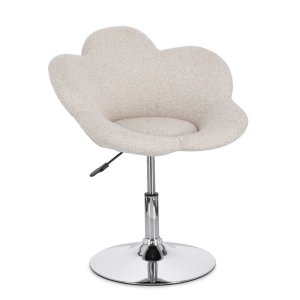 Sgabello alto di design in tessuto (2 pezzi) - BLOOM