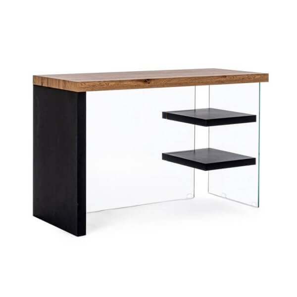 Scrivania 2M Wood nera 120X50 - SARA