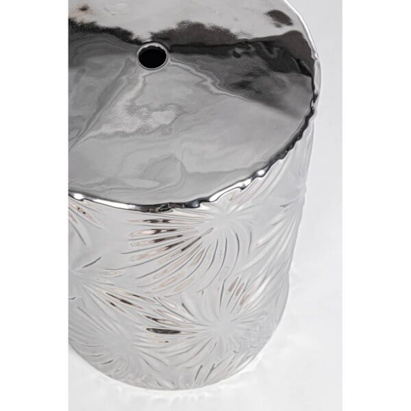 Sgabello Leaf Argento to – GABRIEL