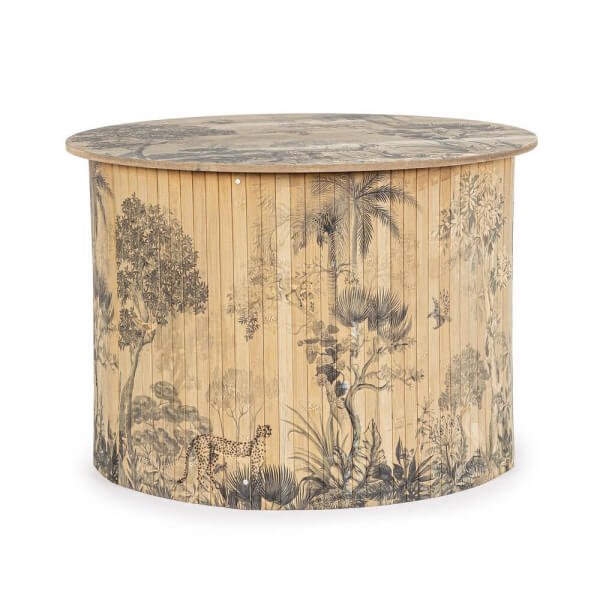 Tavolino Namika Bamboo D58X40H - STARDUST