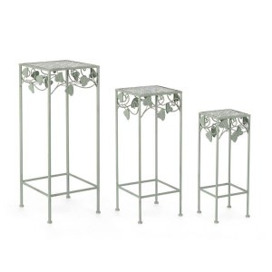 Set 3 Porta Fiore Qu Salvia (2 Pezzi) - GIANNA