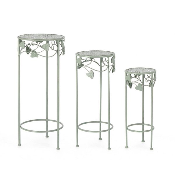 Set 3 Porta Fiore Salvia (2 Pezzi) - GIANNA