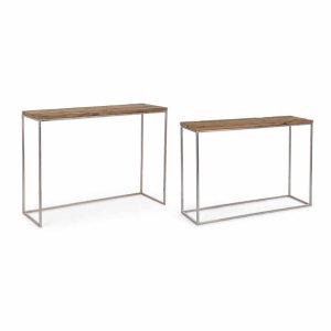 Set di 2 consolle piano in legno - BEAM