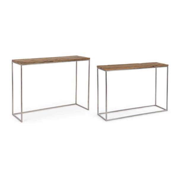 Set di 2 consolle piano in legno - BEAM