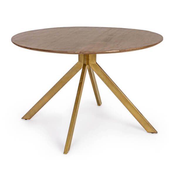 Tavolo rotondo in legno D120 - WESLEY