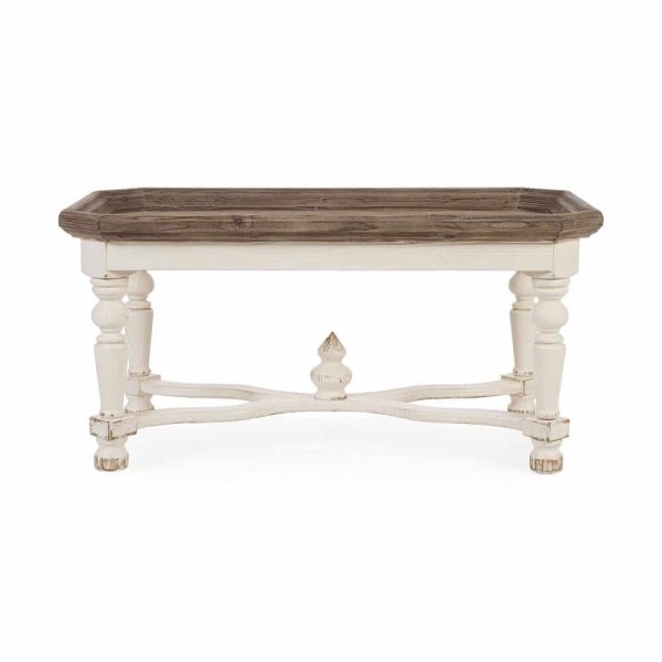 Tavolino rettangolare 114×64 – MODERN RUSTIC