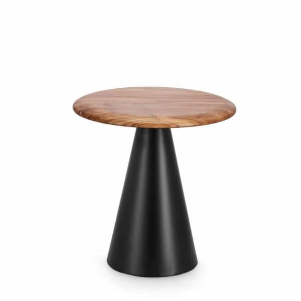 Tavolino rotondo piano in legno d45 - HYBRID