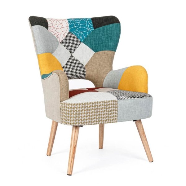 Poltrona Patchwork Queen - CHRISTOPHER