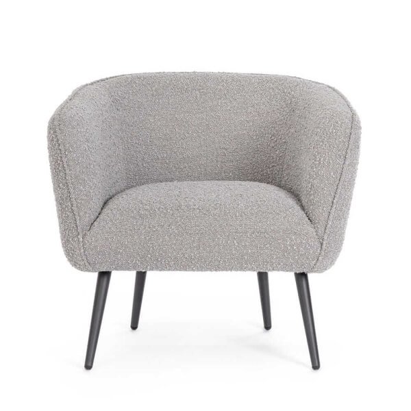 Poltrona grigio boucle’ – MAE