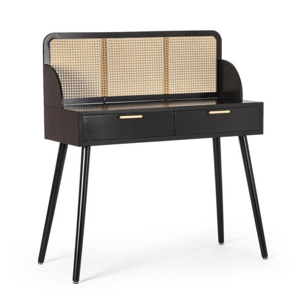 Consolle 2 cassetti nera ( Pezzi) - JOSIE