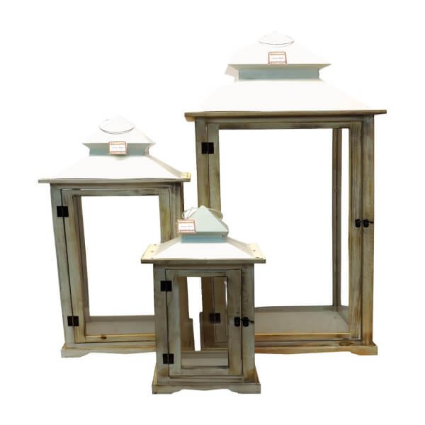 Set di 3 lanterne - TULLIO