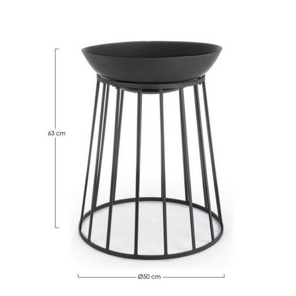 Braciere da Giardino Efesto D50X63H (2 Pezzi) – VULCANO