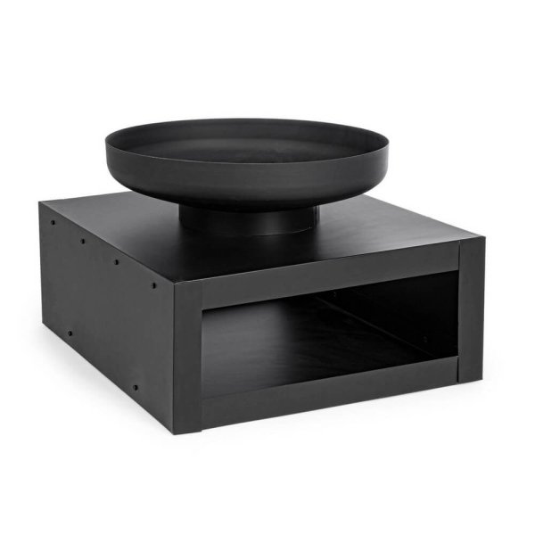 Braciere da Giardino con portaLegna Efesto 70X38H - EFESTO