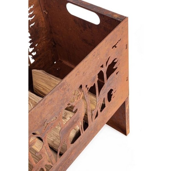 Braciere da Giardino Belisma Ruggine 50X30 – BELLEZZA
