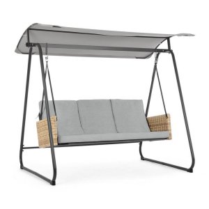 Dondolo da giardino 3 posti con cuscini - SIMPLICITY