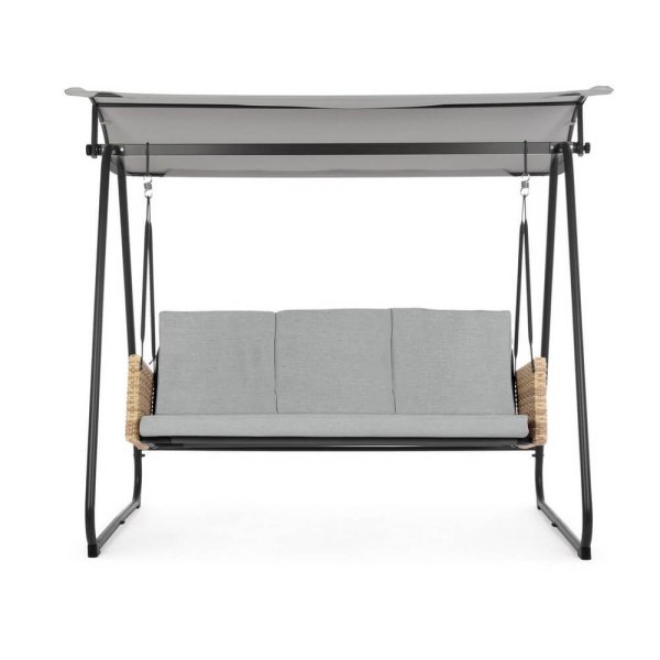 Dondolo da giardino 3 posti con cuscini – SIMPLICITY