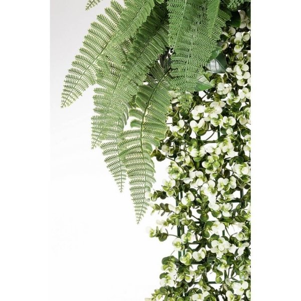 Parete sintetica per pergola con fiori 100×100 cm – NOVARA